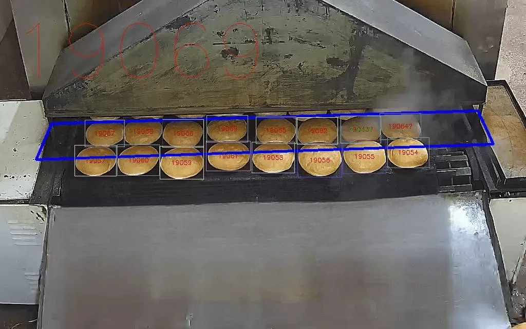 Smoke interference affecting visual bread counting system